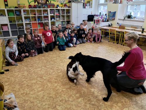 Pejsci z canisterapeutického spolku