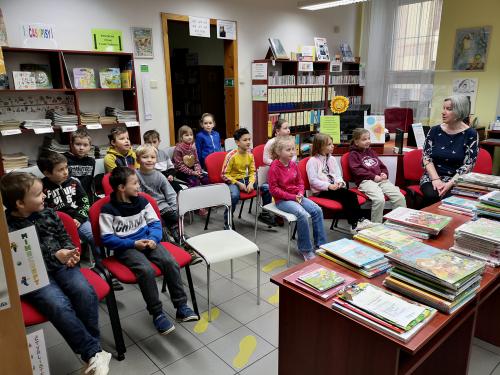 Návštěva dětské knihovny v Kralupech nad Vltavou