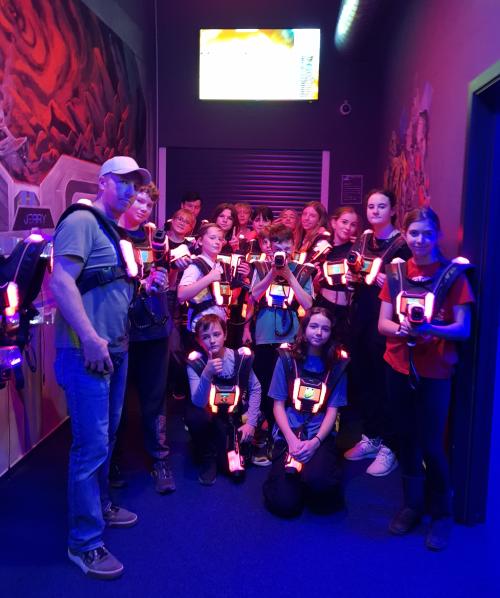 Návštěva Mercuria Laser Game Arény 7.A 