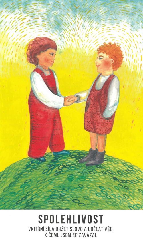Karty ctností - SPOLEHLIVOST - říjen ve školní družině