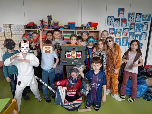 Masopustní karneval - školní družina